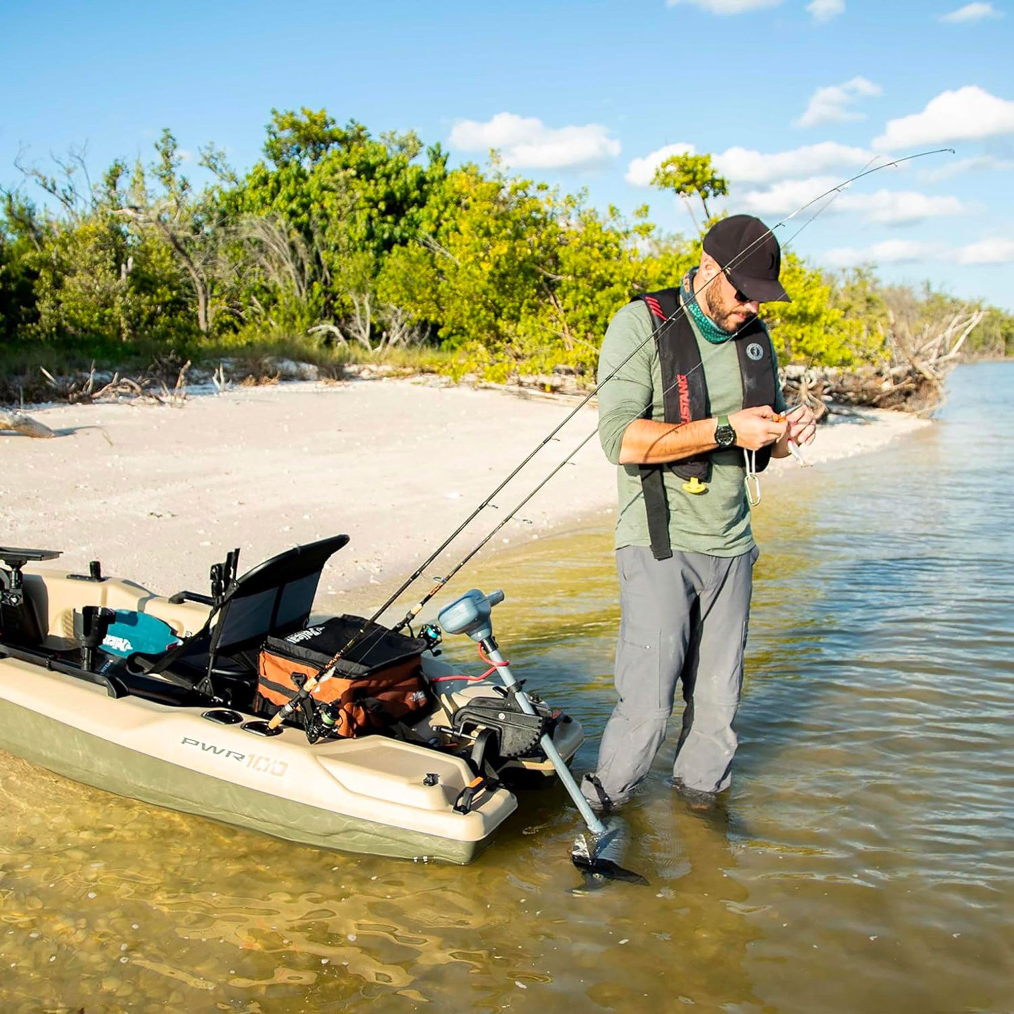 Pelican Catch PWR 100 - Sit-on-Top Fishing Kayak - Ergo360 Seating System - 10 ft - Image 6