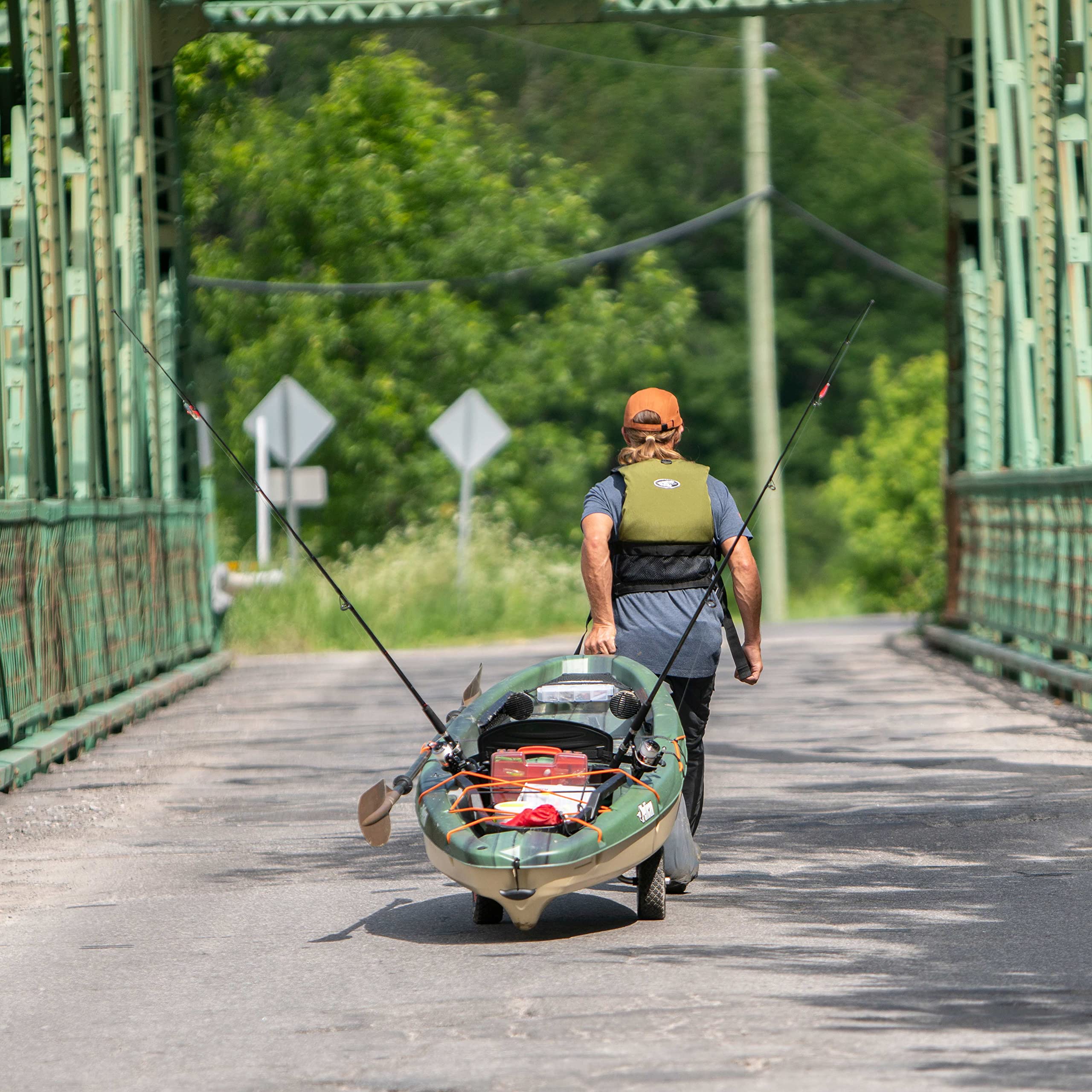 Sentinel 100X Angler Fishing Kayak - Sit-on-Top Kayak - Lightweight - 9.6 ft - Image 4